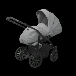 New Fodpose til Nordic Seat - Grey Melange Tilbehør Til Vogne