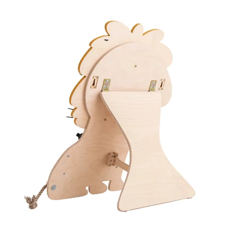 Best Aktivitetstavle Løve til gulv Trælegetøj|Kreativitet