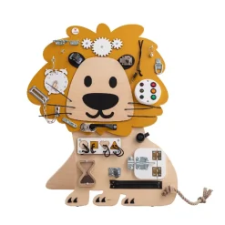 New Aktivitetstavle Løve til væg Trælegetøj|Kreativitet