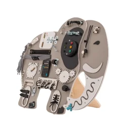 Discount Aktivitetstavle Elefant til gulv Trælegetøj|Kreativitet