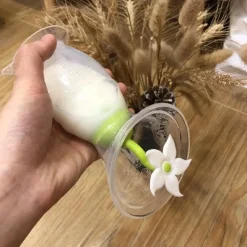 Outlet Blomsterstopper - Hvid Brystpumper