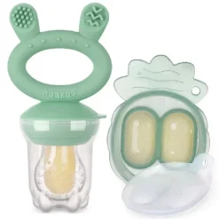 Online Food Feeder - Pea Green Sutteflasker &Amp; Tilbehør|Sutteflasker &Amp; Tilbehør