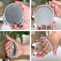 Online Shampoobørste - Grå Badekar &Amp; Tilbehør