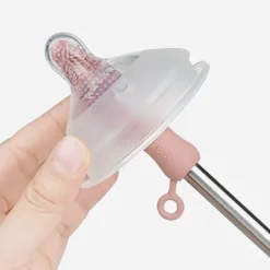 Outlet Silikone opvaskebørste - Grå Sutteflasker &Amp; Tilbehør|Sutteflasker &Amp; Tilbehør