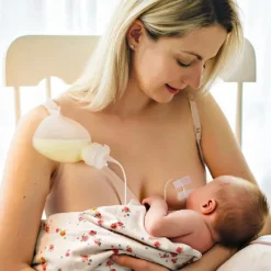 Clearance SNS system inkl. Silikonepose til mælk Brystpumper
