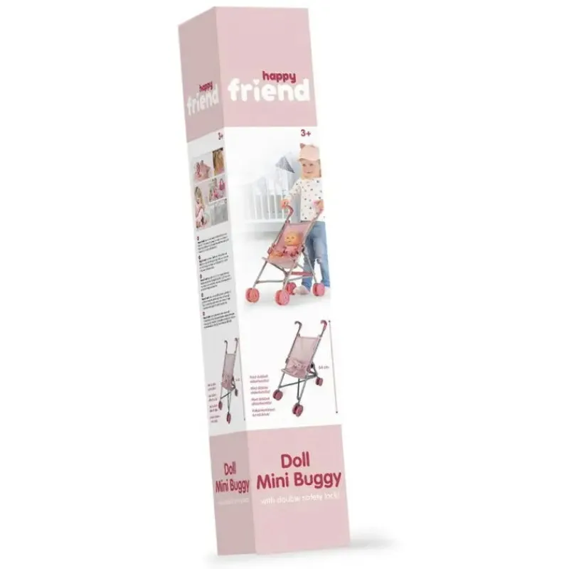Clearance Happy Friend Klapvogn Dukker