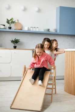 Hot Anthon 2 - i - 1 Klatrestativ Natur Børn Børnemøbler