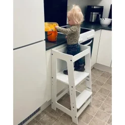 New Martin Læringstårn Hvid Børn Børnemøbler