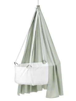 Outlet Himmel til Classic vugge Sage green Børn Sengehimmel|Vugger