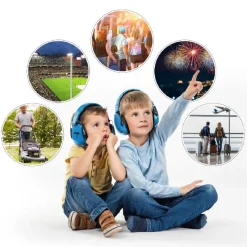 Clearance Høreværn til Børn - Blå Høreværn