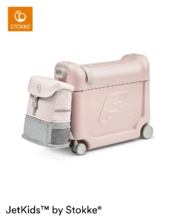 Clearance JETKIDS Crew Backpack Pink Lemonade Rygsække