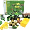 Outlet John Deere Traktor m/frontlæsser & anhænger Aktivitetslegetøj
