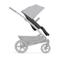 Geo3 Sæde - Pure grey Klapvogne