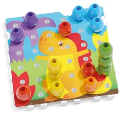 Jumbo Peggy Stiftmosaik (45 dele) Spil &Amp; Puslespil|Aktivitetslegetøj