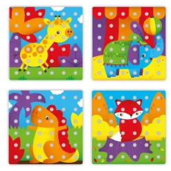 Jumbo Peggy Stiftmosaik (45 dele) Spil &Amp; Puslespil|Aktivitetslegetøj