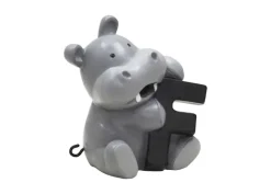 Clearance F bogstav med flodhest til navnetog Bogstaver