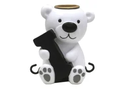 Outlet I bogstav med isbjørn til navnetog Bogstaver