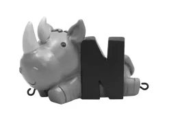 Best N bogstav med næsehorn til navnetog Bogstaver