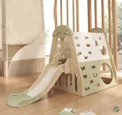 New aktivitets hus med rutsjebane og gynge Udeleg