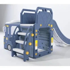 Outlet aktivitets lastbil med rutsjebane og gynge Udeleg