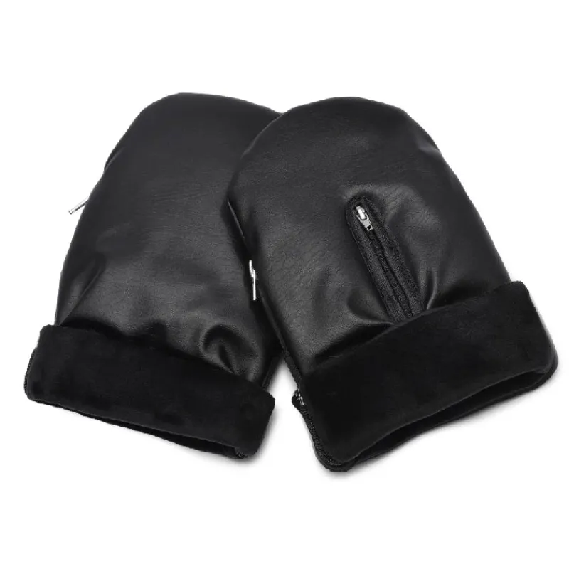 KONG.WALTHER Østerbro Handsker Black Tilbehør Til Vogne