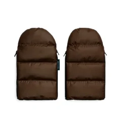 KONG.WALTHER Østerbro Handsker Puffer Chocolate Brown Tilbehør Til Vogne