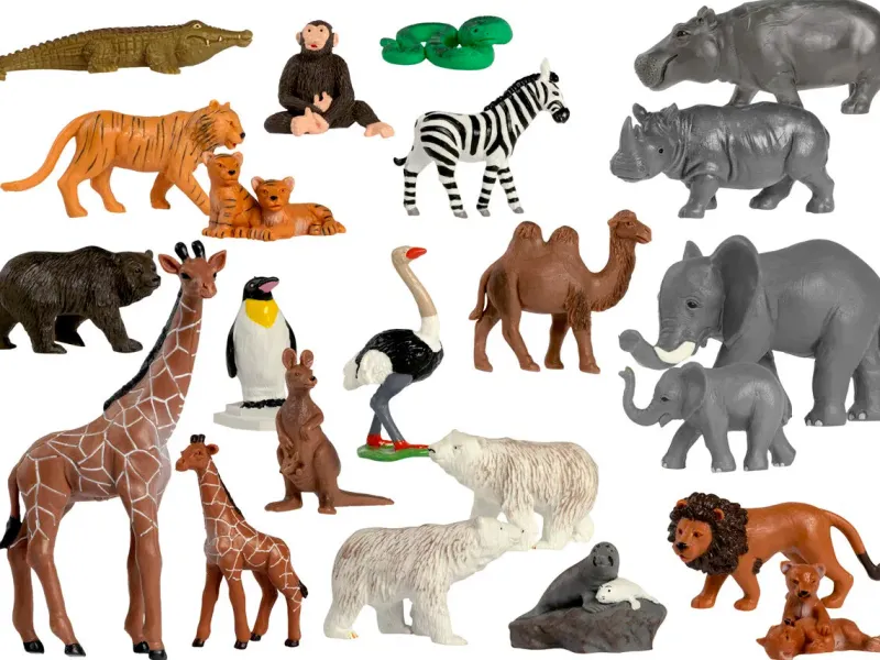 Online Wild Animals 21 stk. Aktivitetslegetøj