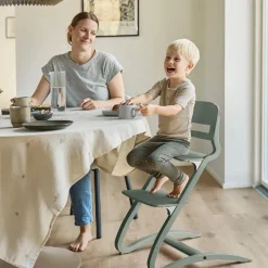 Online Louie højstol u. bøjle - Sage green Børn Højstole|Børnemøbler