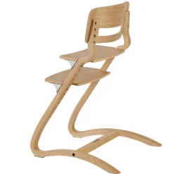 Louie højstol u. bøjle - Eg - Natur Børn Højstole|Børnemøbler
