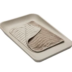 New Topper til puslepude - Woodland - Økologisk bomuld - Cappuccino Børn Puslehynder|Tekstiler