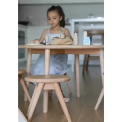 Sale Lille skammel / Massivt Bøgetræ Børn Børnemøbler