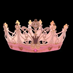 Hot Queen Rosa dronningekrone Udklædning