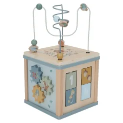 New - Aktivitetskube - Forest Friends Trælegetøj|Aktivitetslegetøj