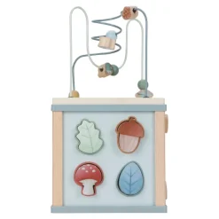 New - Aktivitetskube - Forest Friends Trælegetøj|Aktivitetslegetøj