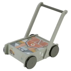 Online Gåvogn m. Klodser - Little Farm Trælegetøj