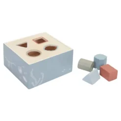 Sale Puttekasse - Blå Trælegetøj|Aktivitetslegetøj