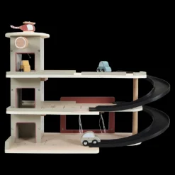 Best Togbane sæt - Parkeringsgarage Trælegetøj|Biler