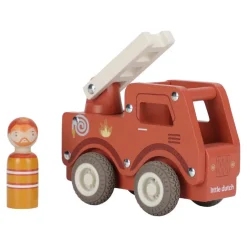 Outlet Træfigur - Brandbil Trælegetøj