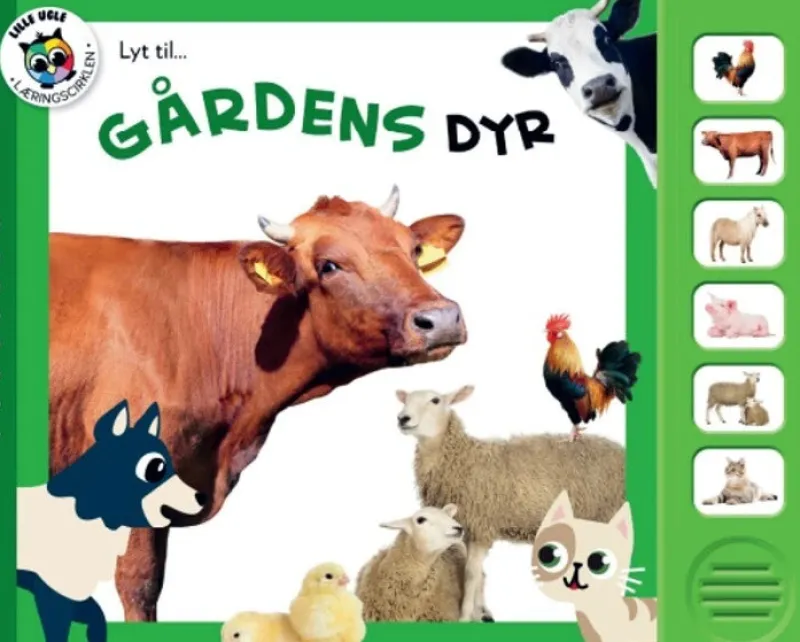 Hot Lyt til - Bondegårdens dyr Bøger|Bøger