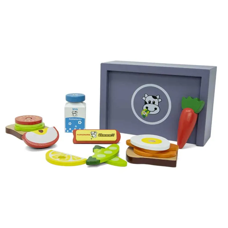 Sale MADKASSE - BLOMME Trælegetøj|Træmad