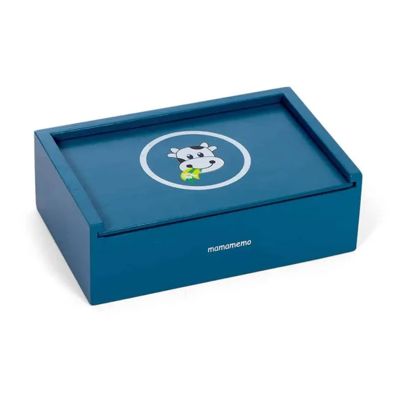 Hot MADKASSE - PETROL Trælegetøj|Træmad