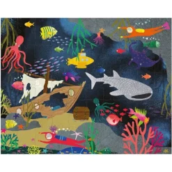 Hot Magisk Puslespil 50 brikker - Deep Sea Aktivitetslegetøj|Spil &Amp; Puslespil