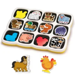 Hot Magnetisk puslespil: Bondegård Spil &Amp; Puslespil|Aktivitetslegetøj