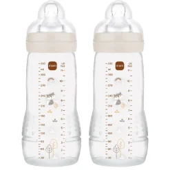 Clearance Easy Active Baby Bottle 330ml 2p Neutral Sutteflasker &Amp; Tilbehør|Sutteflasker &Amp; Tilbehør