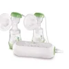 Discount 2-i-1 dobbelt elektrisk og manuel brystpumpe Brystpumper