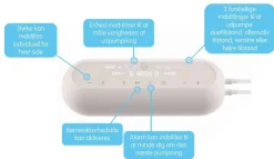 Discount 2-i-1 dobbelt elektrisk og manuel brystpumpe Brystpumper