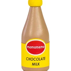 New Chokolademælk på flaske Trælegetøj|Træmad