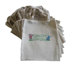 Indkøbspose - Stof Trælegetøj|Træmad