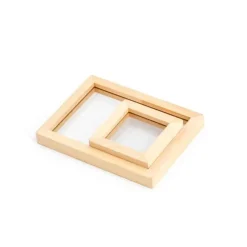 Clearance TRÆRAMMER - 2 STK. Aktivitetslegetøj|Trælegetøj