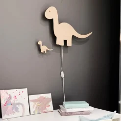 Clearance Dino Knage - egetræ Børn Interiør|Interiør